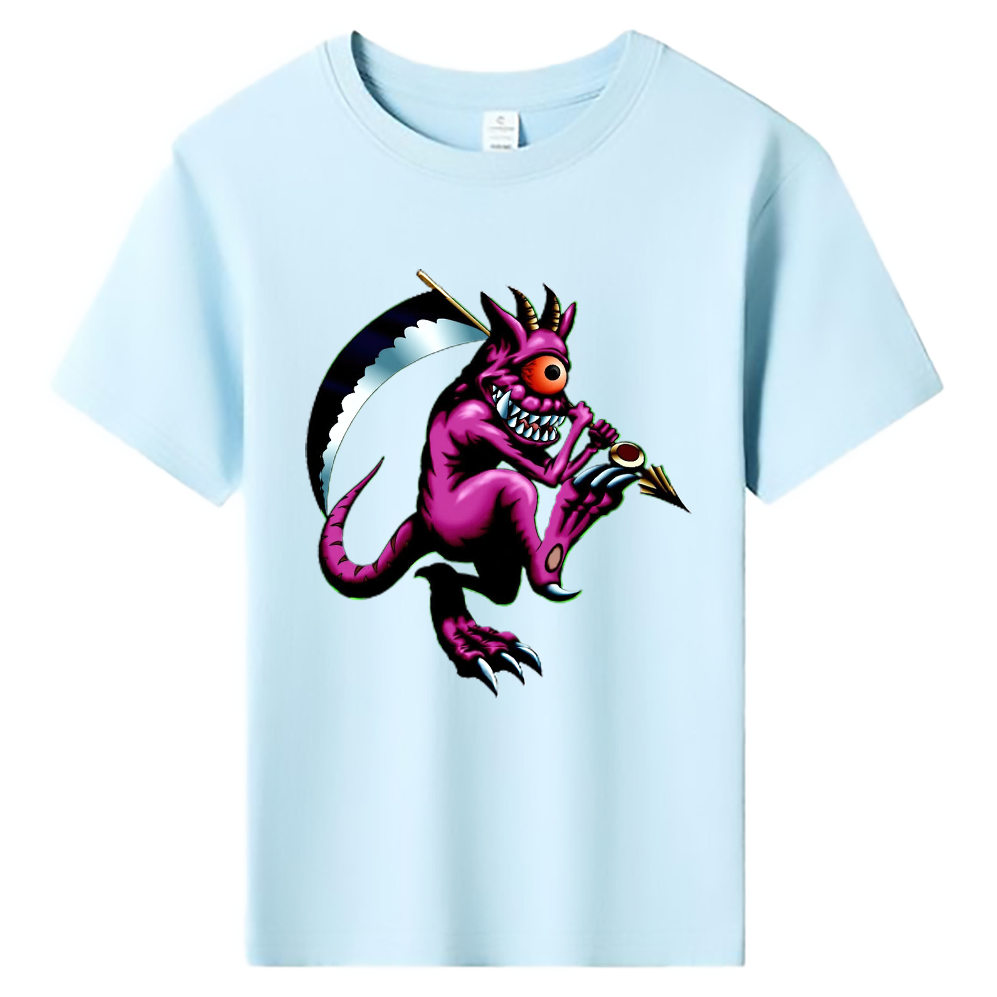 （画像用） 遊☆戯☆王 Yu-Gi-Oh! 綿100％キッズTシャツ（フロントプリント）